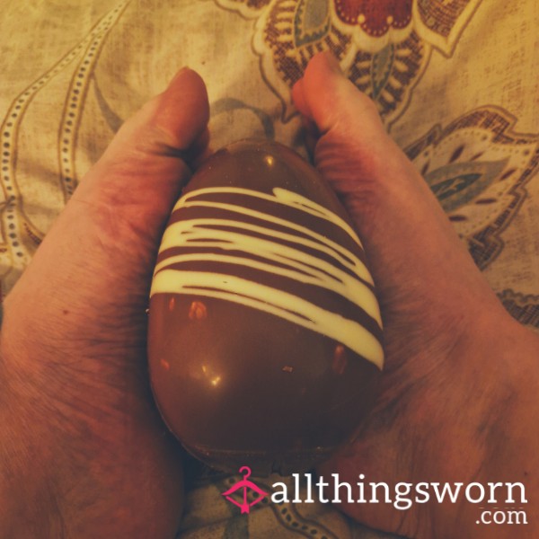 Sweaty Feet Melting And Squishing A Chocolate Easter Egg