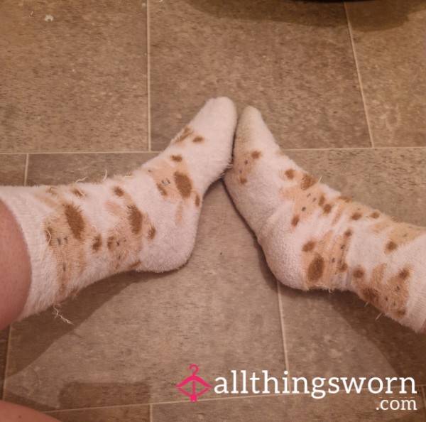 Sweaty Fluffy Cute Socks