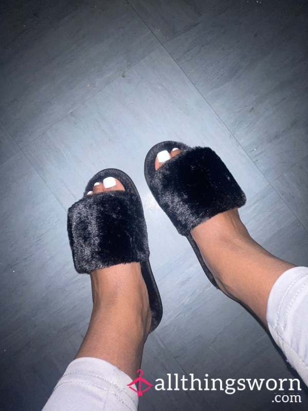 Sweaty Fluffy Slippers