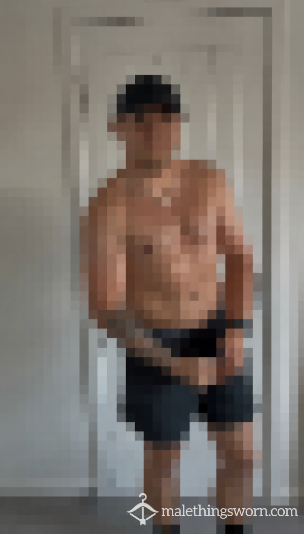 Sweaty From Gym And Flexing Arms And Chest. Includes Face