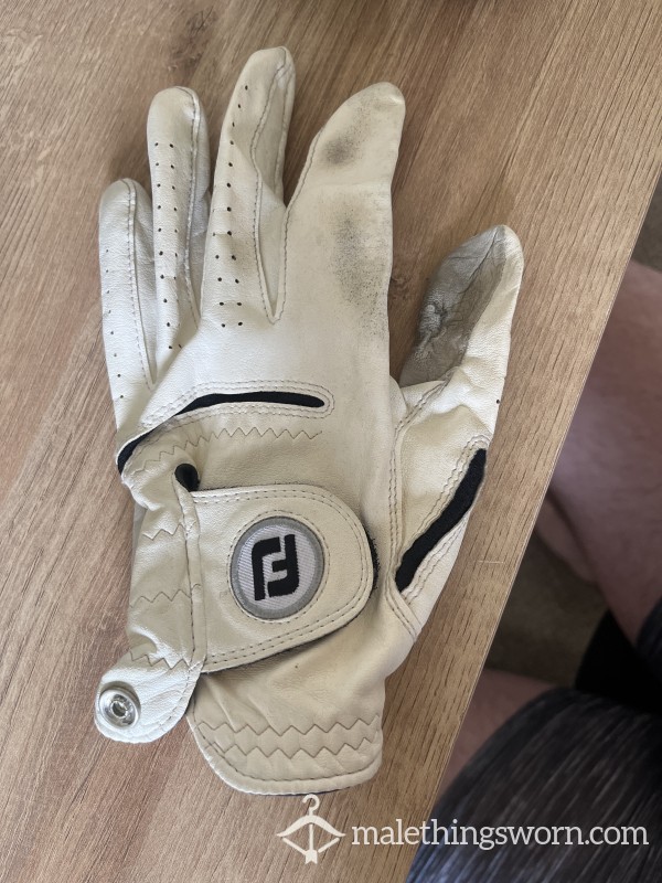 Sweaty Golf Glove