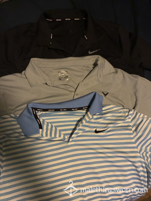 Sweaty Golf Shirts
