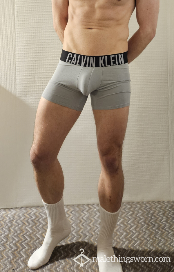 Sweaty Grey CK Boxers