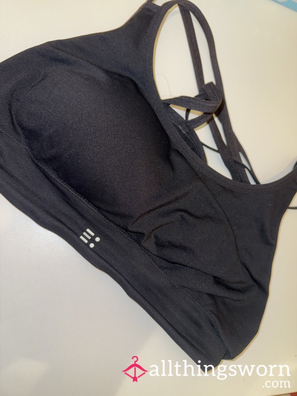 Sweaty Gym Bra Worn Overnight After Hard Gym Session