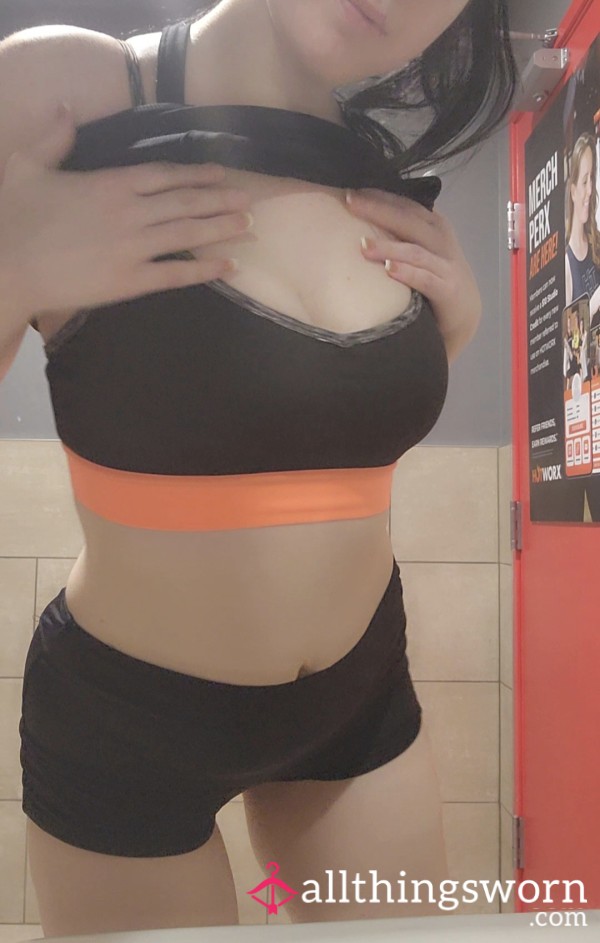 Sweaty Gym Clothes Available!!