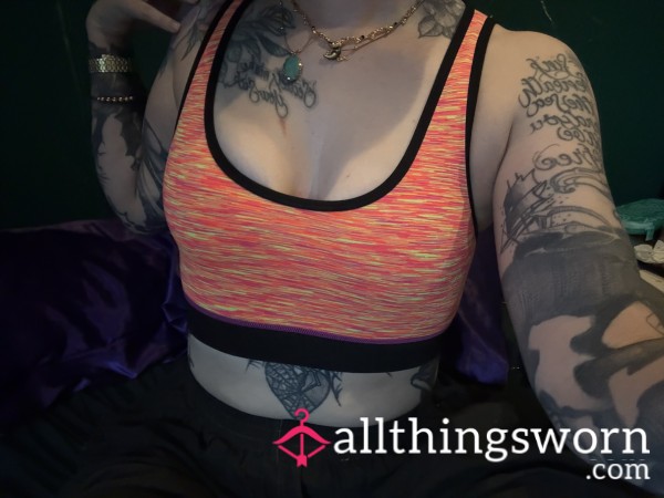 Sweaty Gym Crop Top 😈 Will Wear For 2 Days Before Sending
