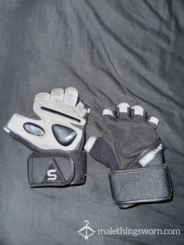 Sweaty Gym Gloves