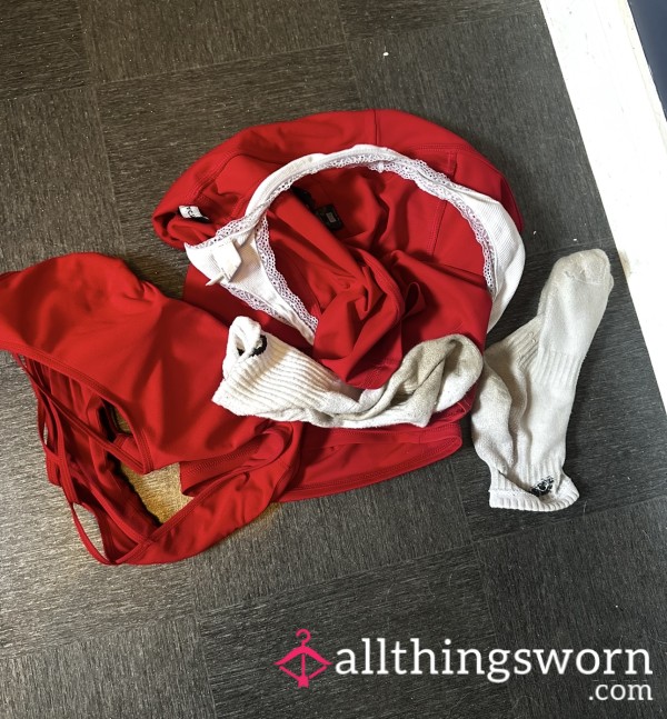 Sweaty Gym Outfit