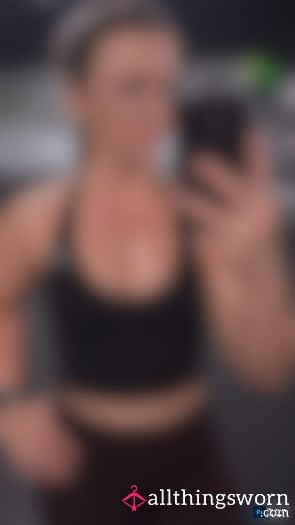 Sweaty Gym Picture💦