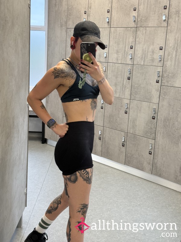 Sweaty Gym Shorts From A Lifting Sesh