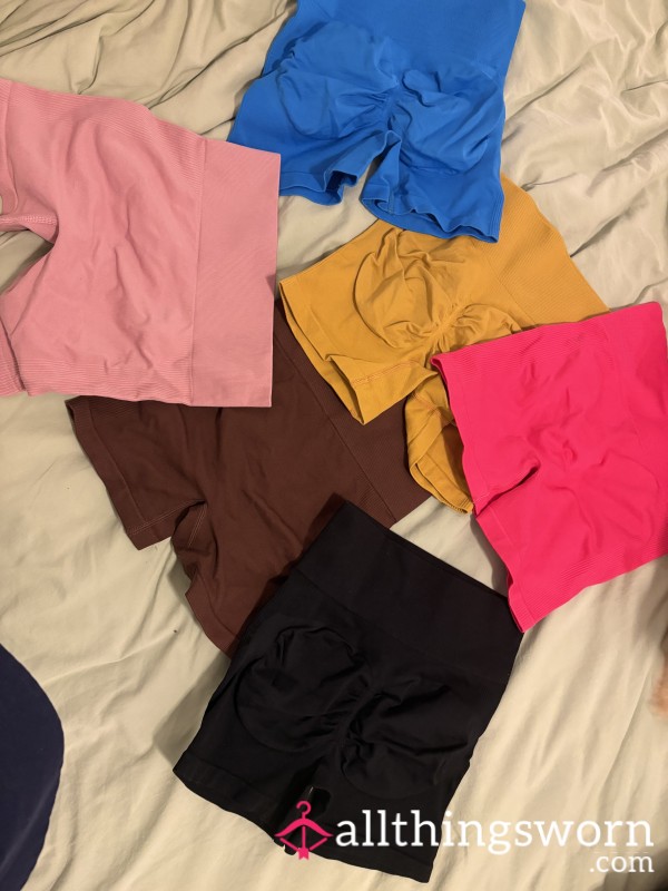 🌈Sweaty Gym Shorts - PICK THE COLOUR 🌈
