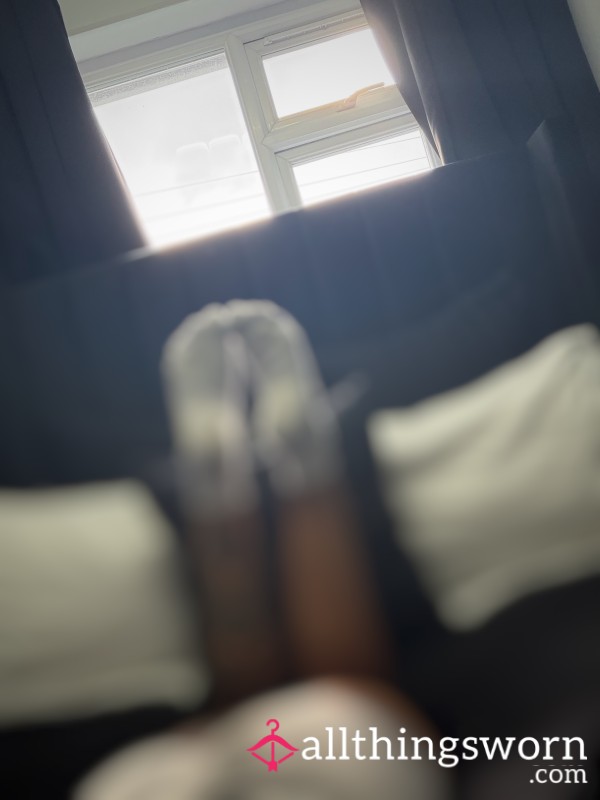 Sweaty Gym Sock Removal Tease - 2 Mins