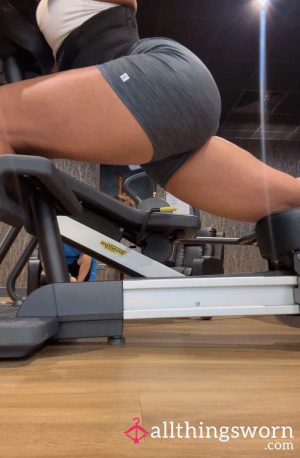 Sweaty Gym Shorts – Worn After Intense Workouts