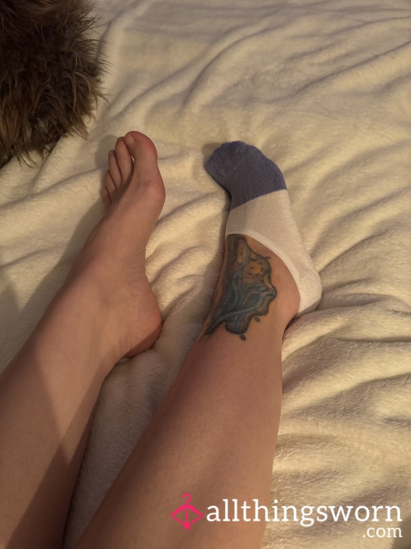 Sweaty GYM Socks With YOUR NAME Written On Sole