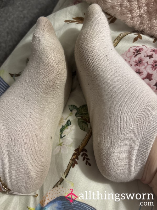 Sweaty Gym Socks Worn All Day Worn In Ugg Boots And Trainers