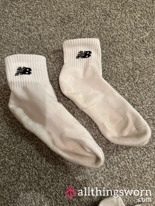 🥵🧦 Sweaty Gym Socks (worn For 1 Day) 🧦🥵