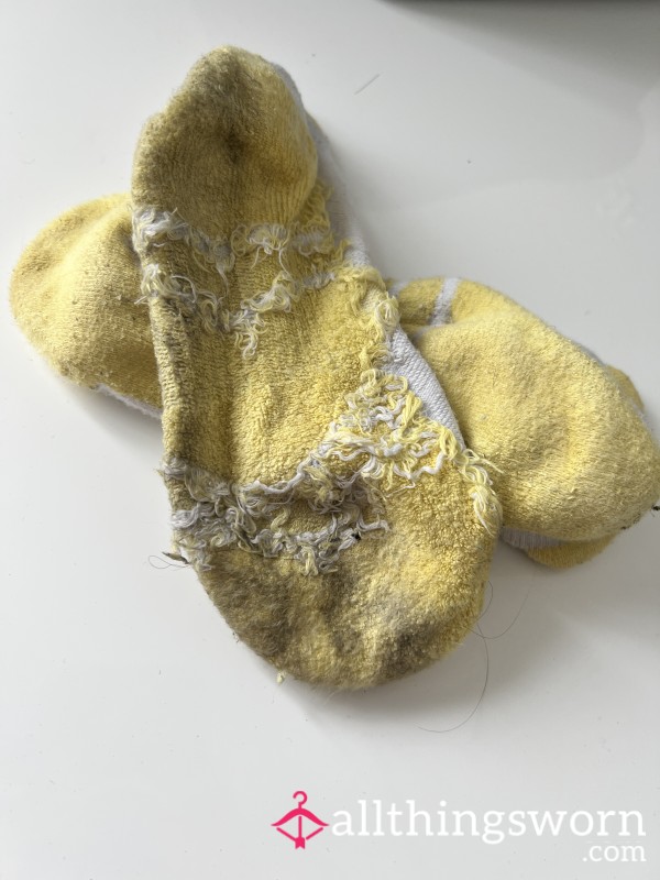 Sweaty Gym Socks, Worn For 2 Sweaty Workouts