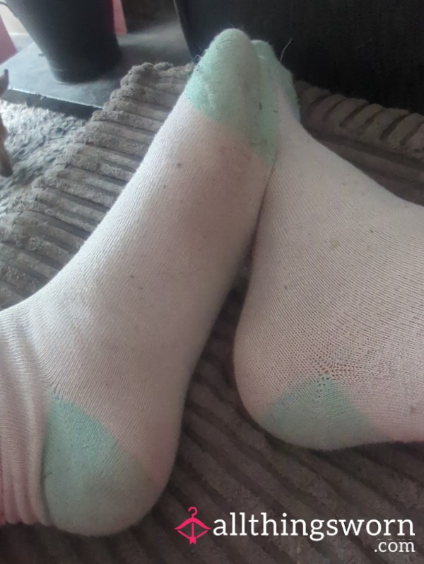 Sweaty Gym Sox From A 1000kal Workout