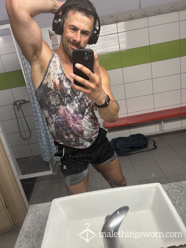 Sweaty Gym Top Shorts And Boxers
