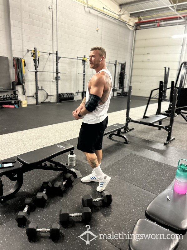 Sweaty Gym Vest - White
