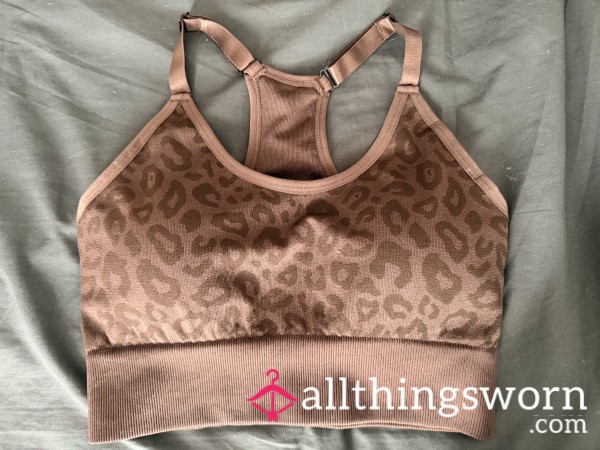 Sweaty Gym Workout Bra