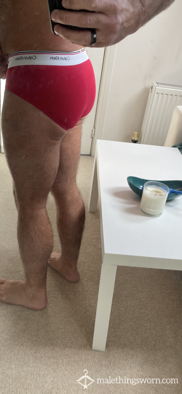 Sweaty Gym Worn CK Briefs