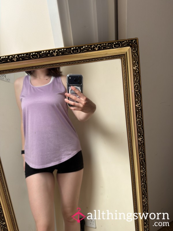 Sweaty Gymwear From Long Ride And Running Errands