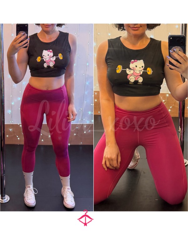 Sweaty Gym Tank | Hello Kitty 🏋🏻‍♀️