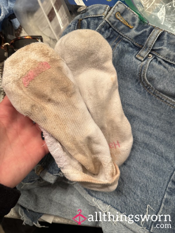 Sweaty Hiking Socks