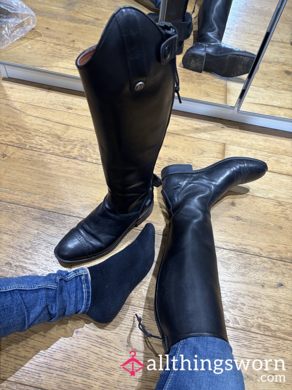 Sweaty Horse Riding Socks