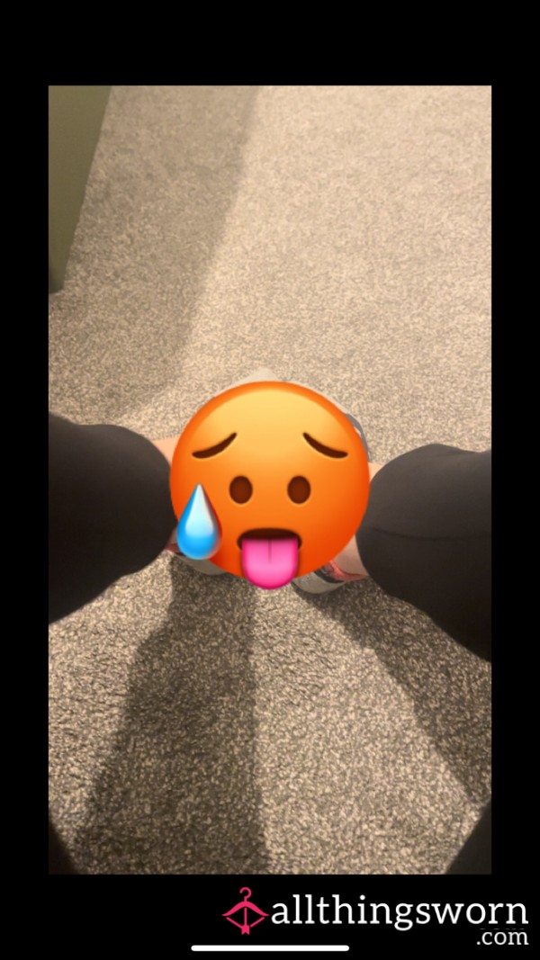 Sweaty Hot Feet After A Long Hot Run 🥵