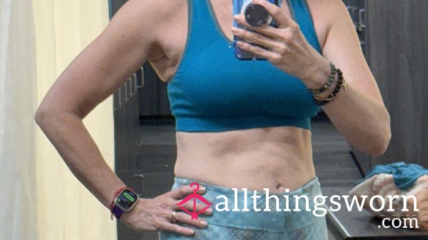 Sweaty Hot Yoga Sports Bra