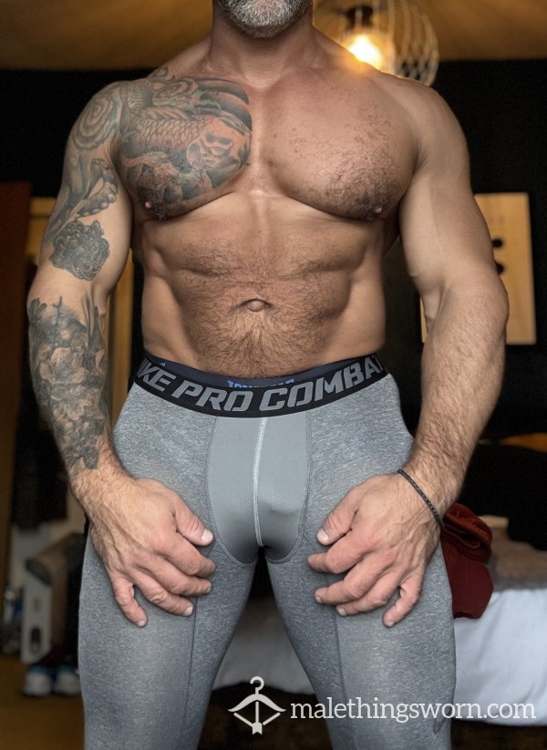 Sweaty Men Compression Leggings