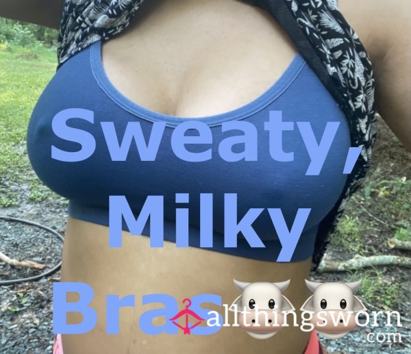 Sweaty, Milky Bras