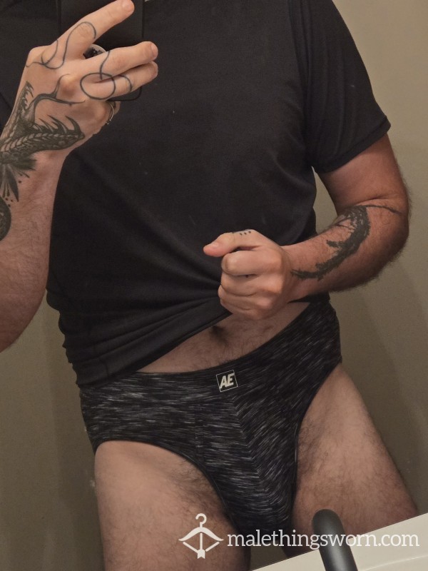 *SOLD* Sweaty Musky AE Medium Briefs