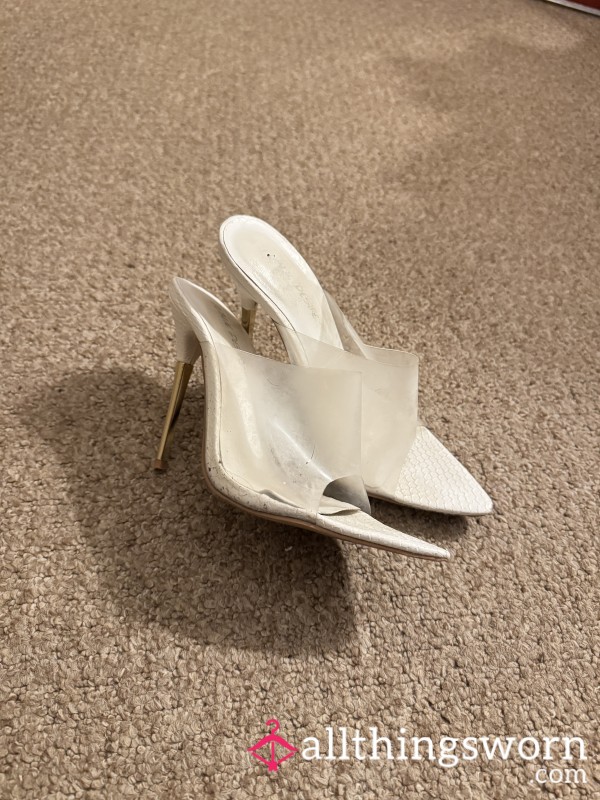 Sweaty S**y Pointy Heels