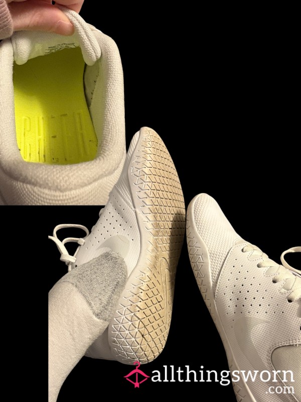 Sweaty Nike Cheerleading Shoes