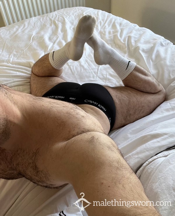 Sweaty Nike Crew Socks