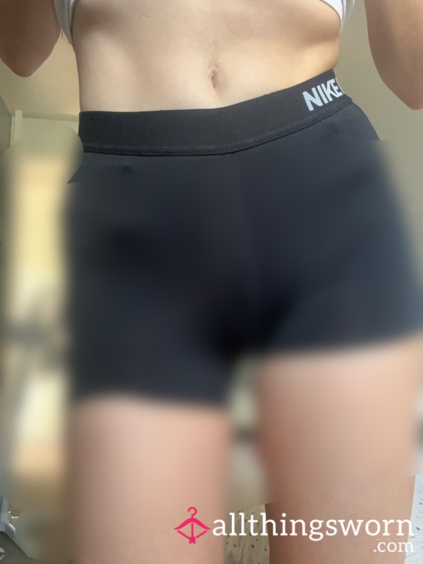 Sweaty Nike Pro Shorts