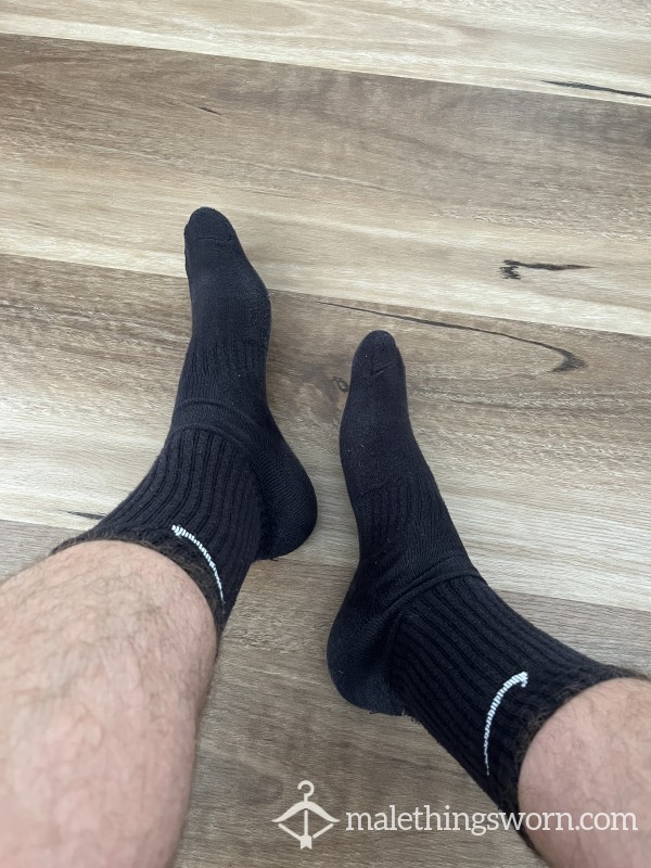 Sweaty Nike Socks