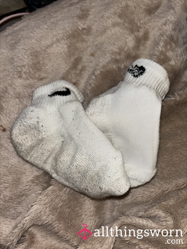 Sweaty Nike Socks
