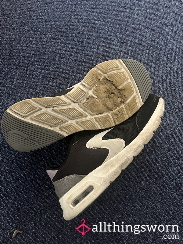 Sweaty, Old, Worn In Trainers