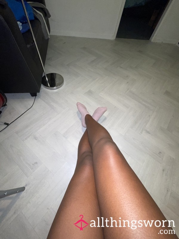 Sweaty Pink Sports Socks