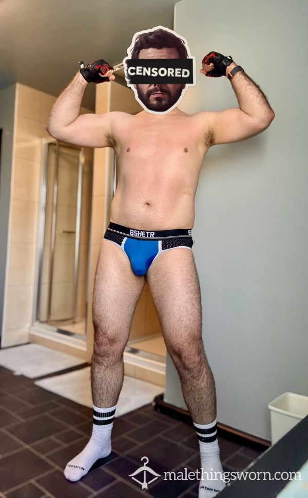 Sweaty Post-Gym Jockstrap