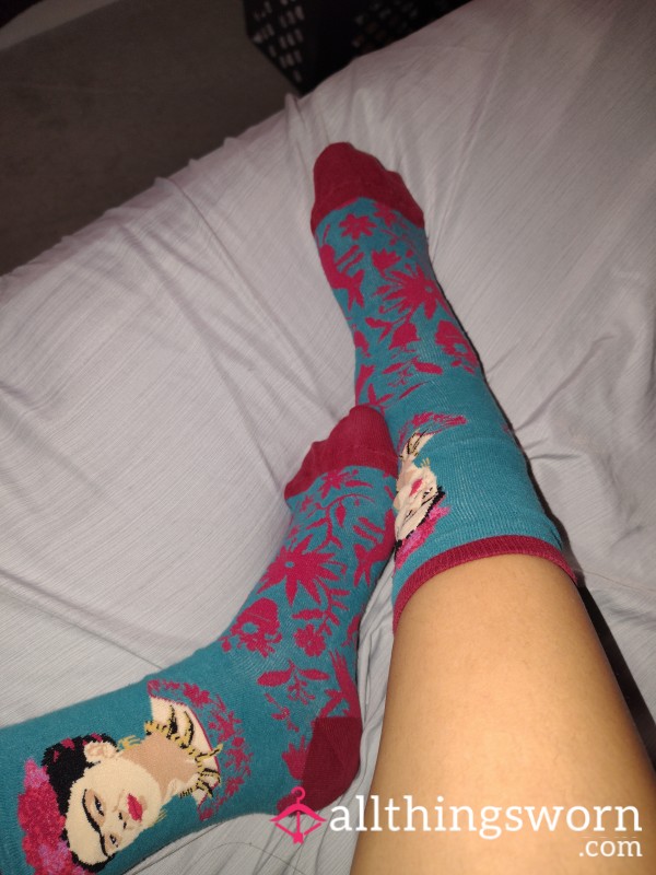 Sweaty Post Workout Socks, Extra Sweaty And Stinky.