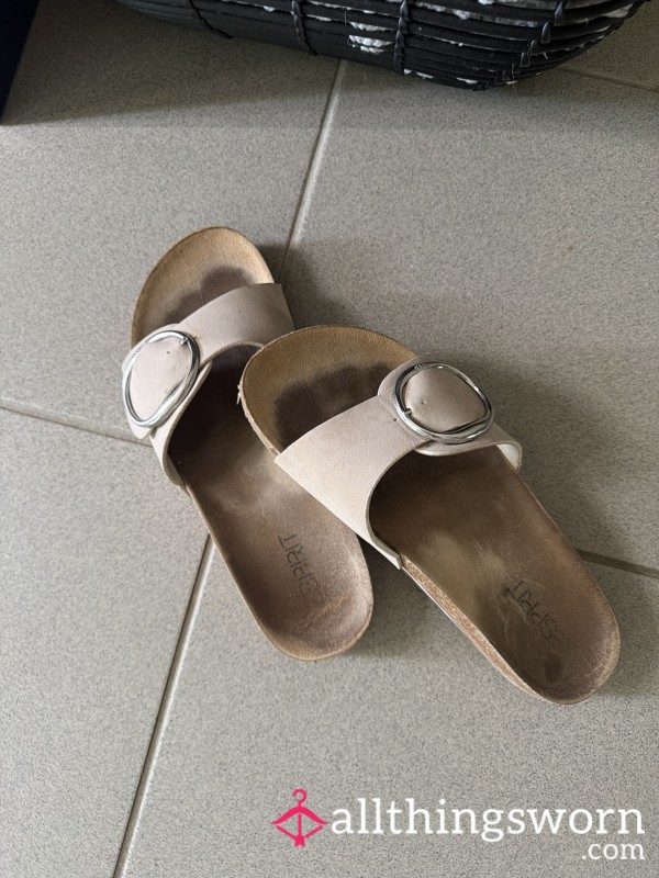 Sweaty Print Slippers
