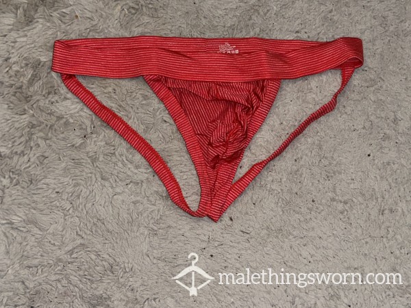 Sweaty Red Jockstrap