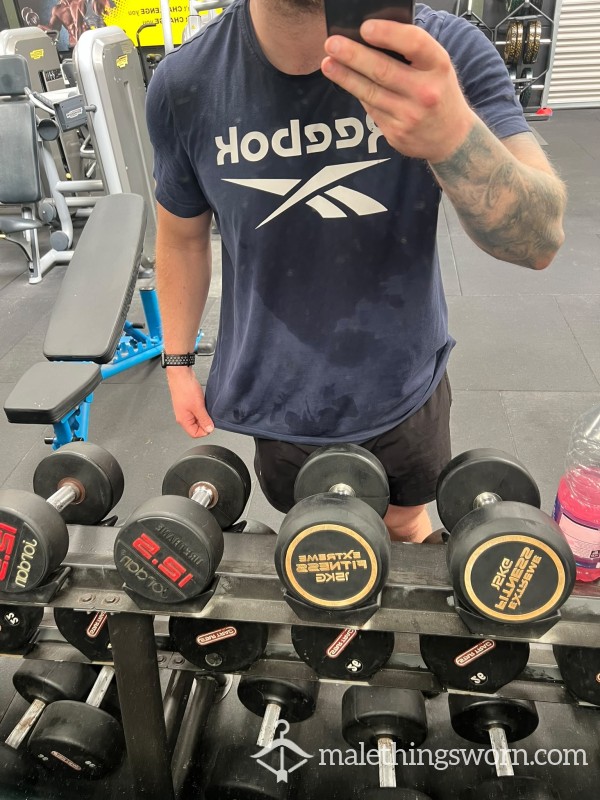 Sweaty Reebok Gym Tee