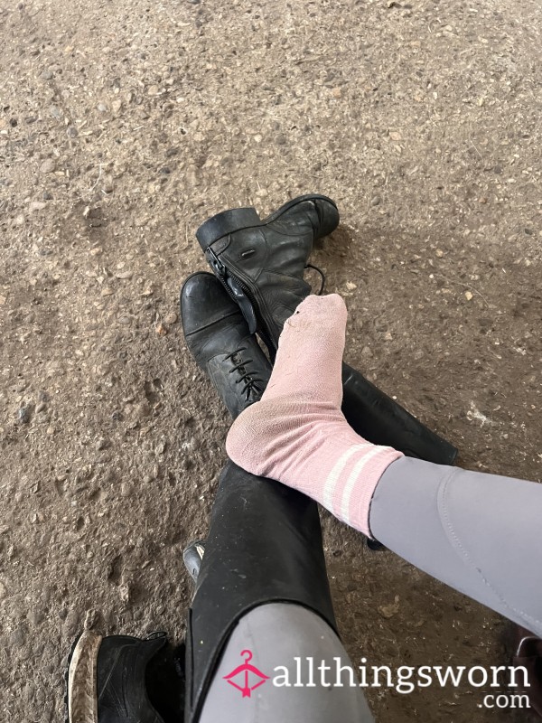 Sweaty Riding Socks