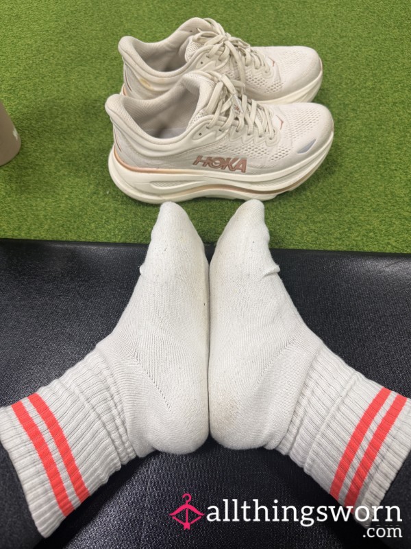 Sweaty Running Socks